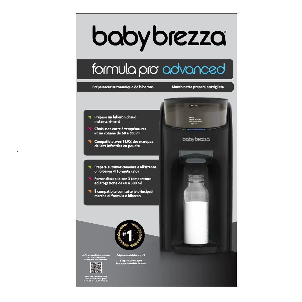 Baby Brezza Formula Pro Advanced, schwarz