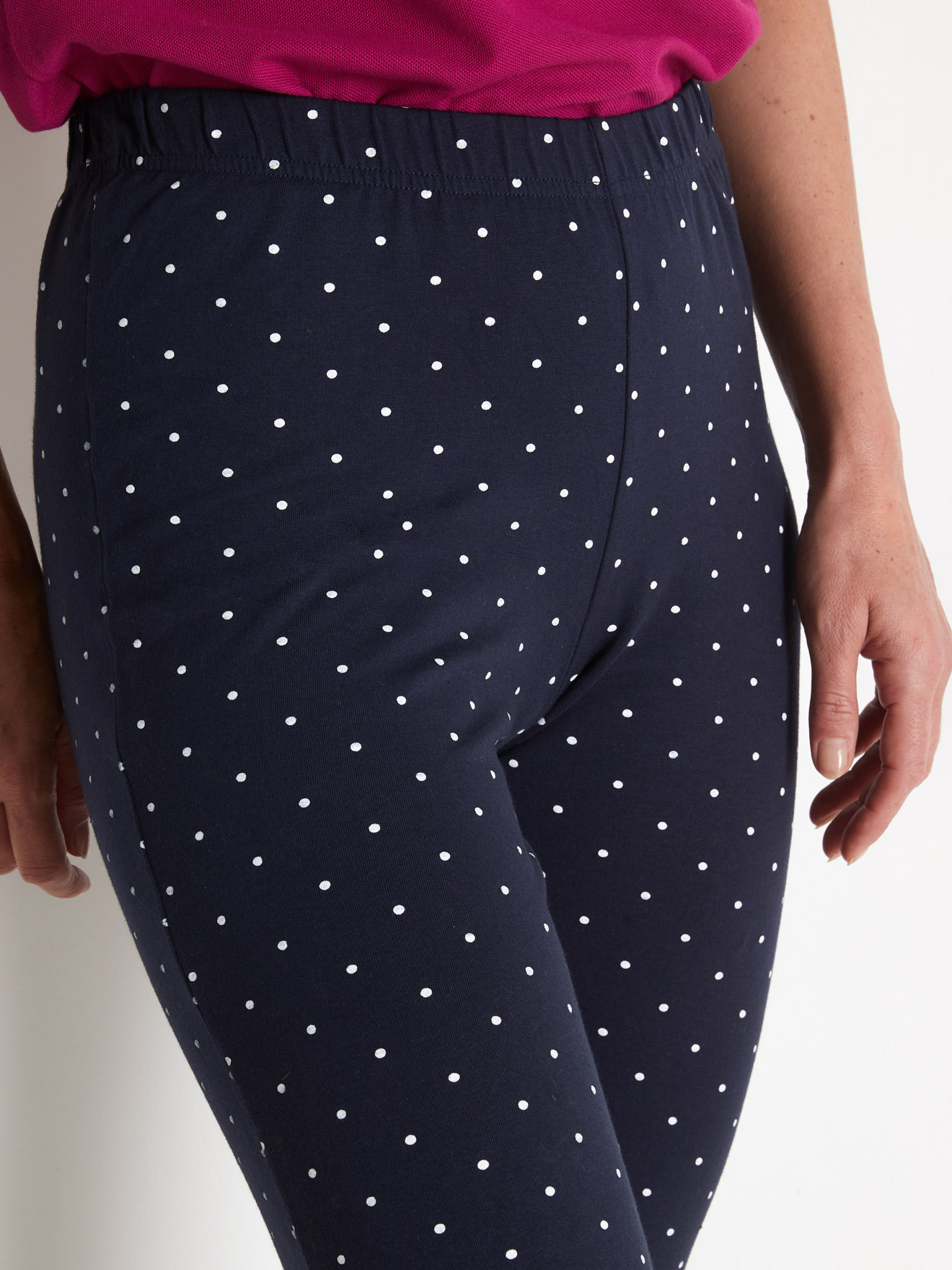 Lot de 2 leggings en jersey