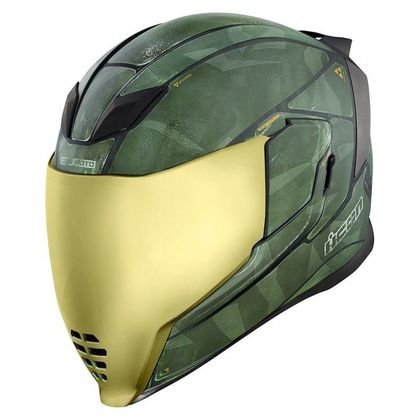 Casque Icon AIRFLITE - BATTLESCAR 2 - Vert