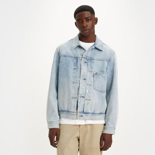 Levi's Trucker Demimjakke, Light Indigo Worn In, XL