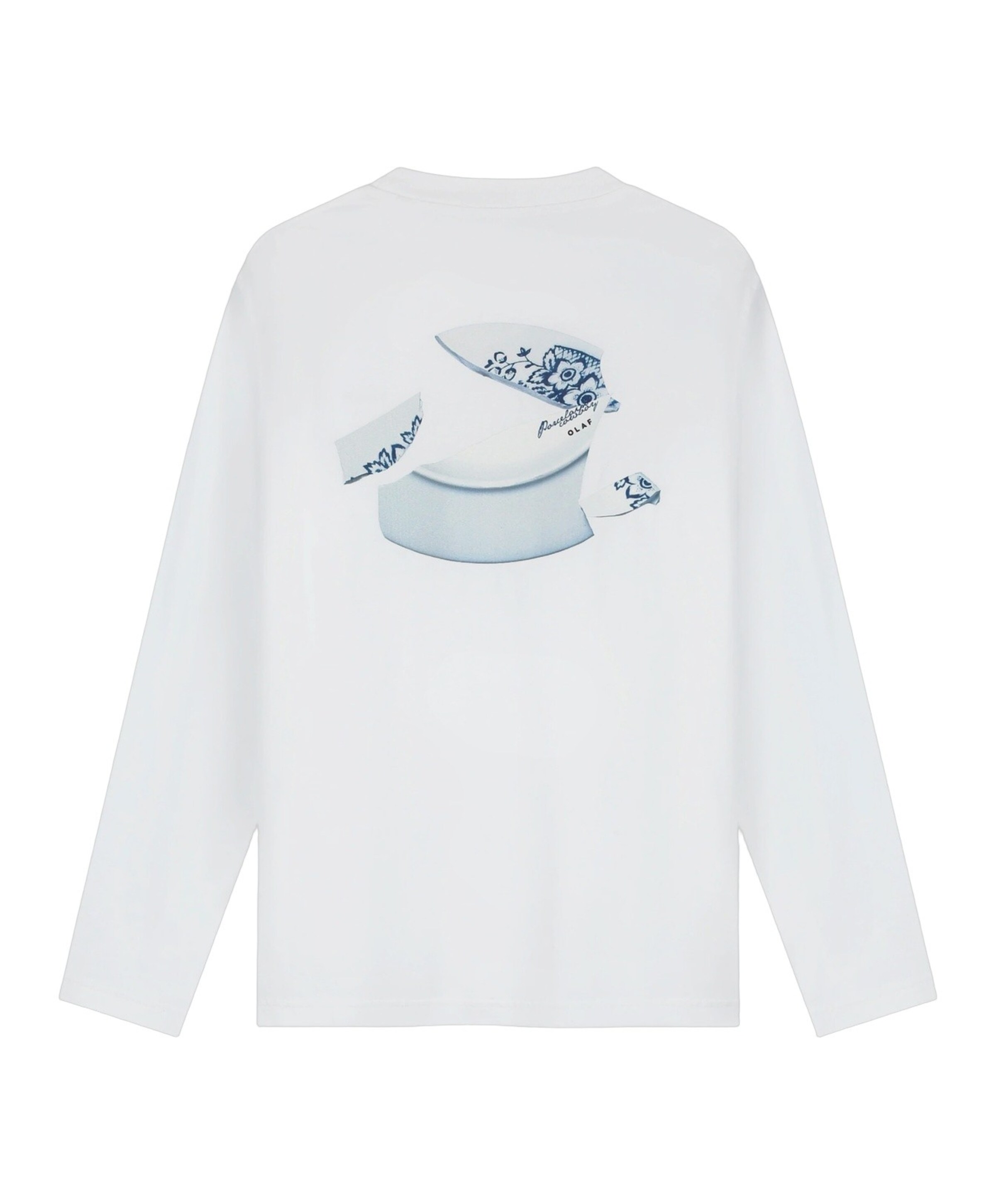 Olaf Heren longsleeve wit