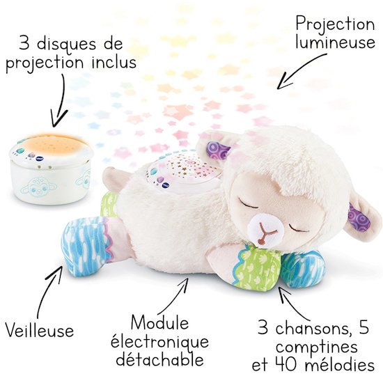 Manon, lumi mouton Nuit étoilée 3-en-1   de               Vtech