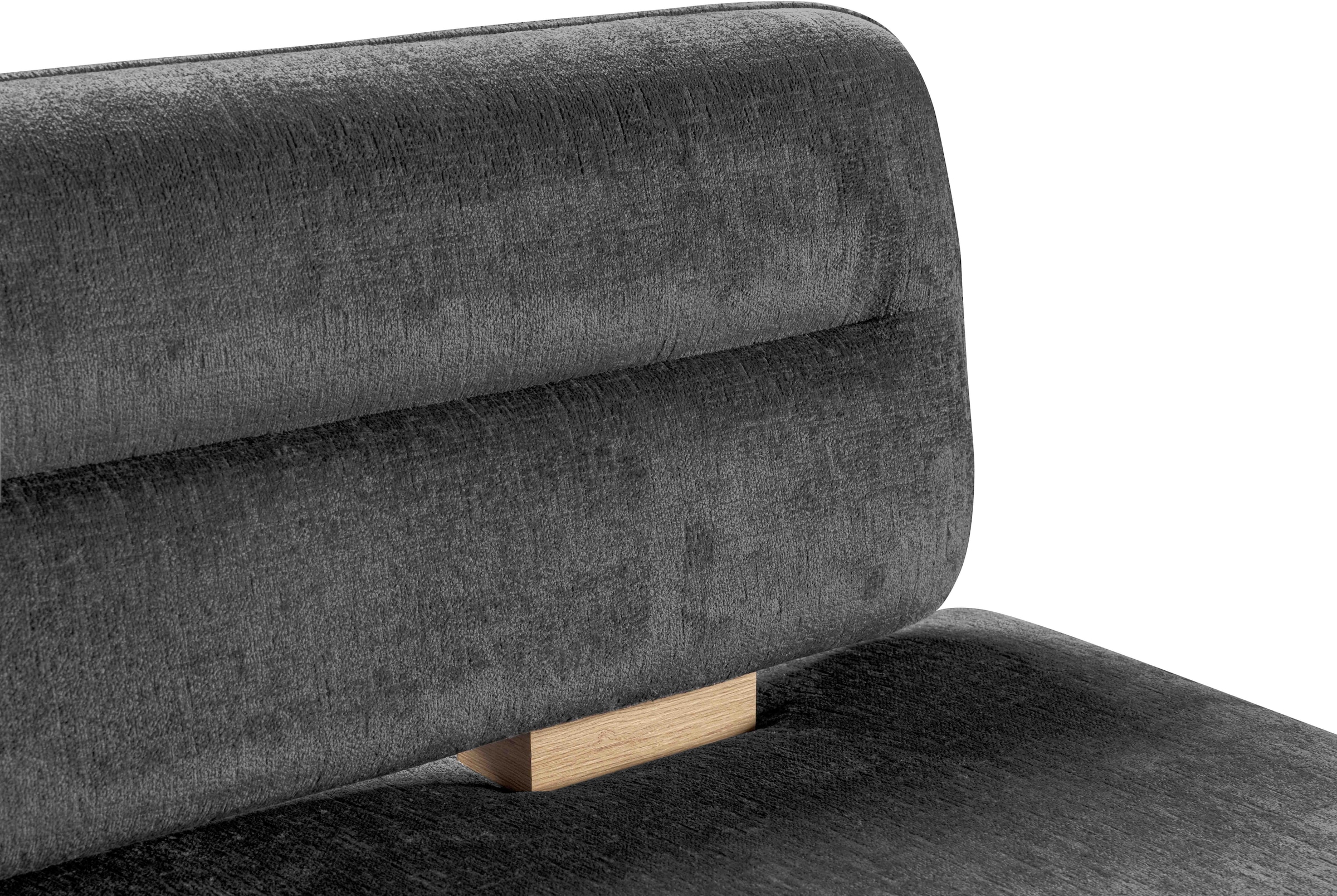Home affaire Eckbank »Louise Polsterbank, Esszimmerbank, Küchenbank« mit Nosag Wellenfedern im Sitz für mehr Komfort, Breite 212x170 cm