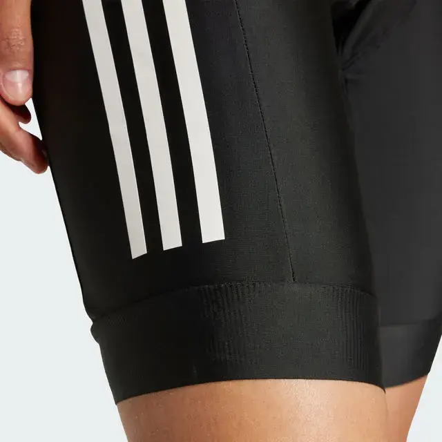 adidas Essentials 3-Stripes Padded Fietsbroek Kort Zwart Heren