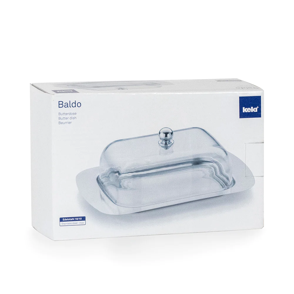 Beurrier inox Baldo Kela