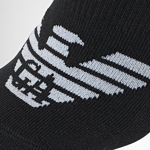 Lot De 3 Paires De Chaussettes Invisibles 306227 Noir