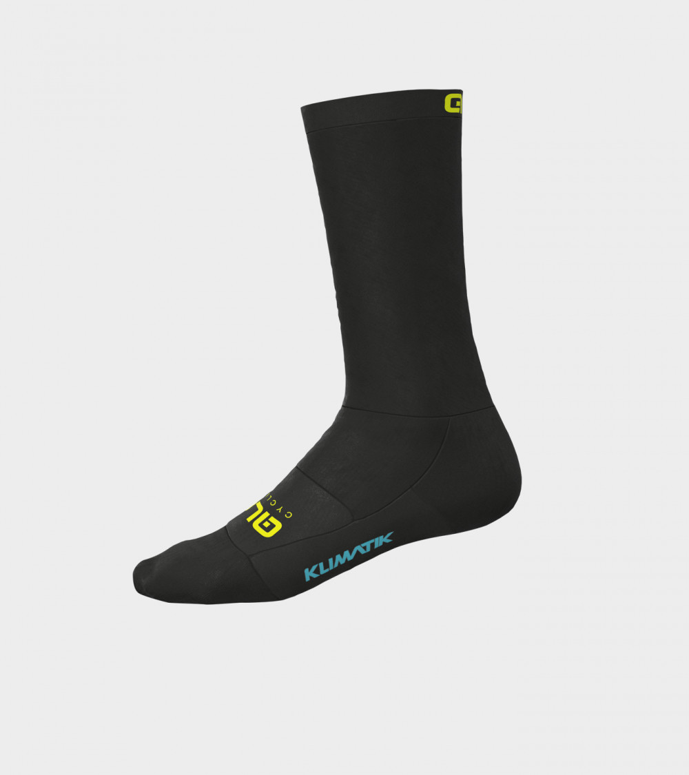 Ale Team Klimatik H22 Winter Fietssokken Zwart