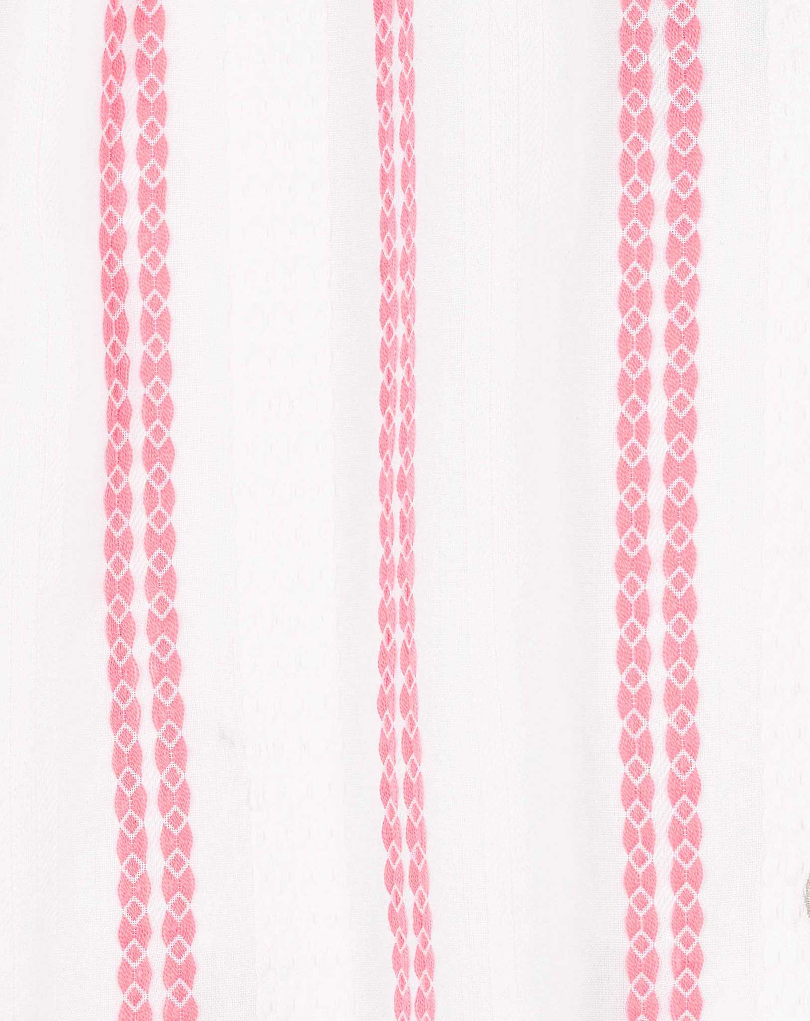 Kleid CALIFORNIA DREAM gestreift in weiß