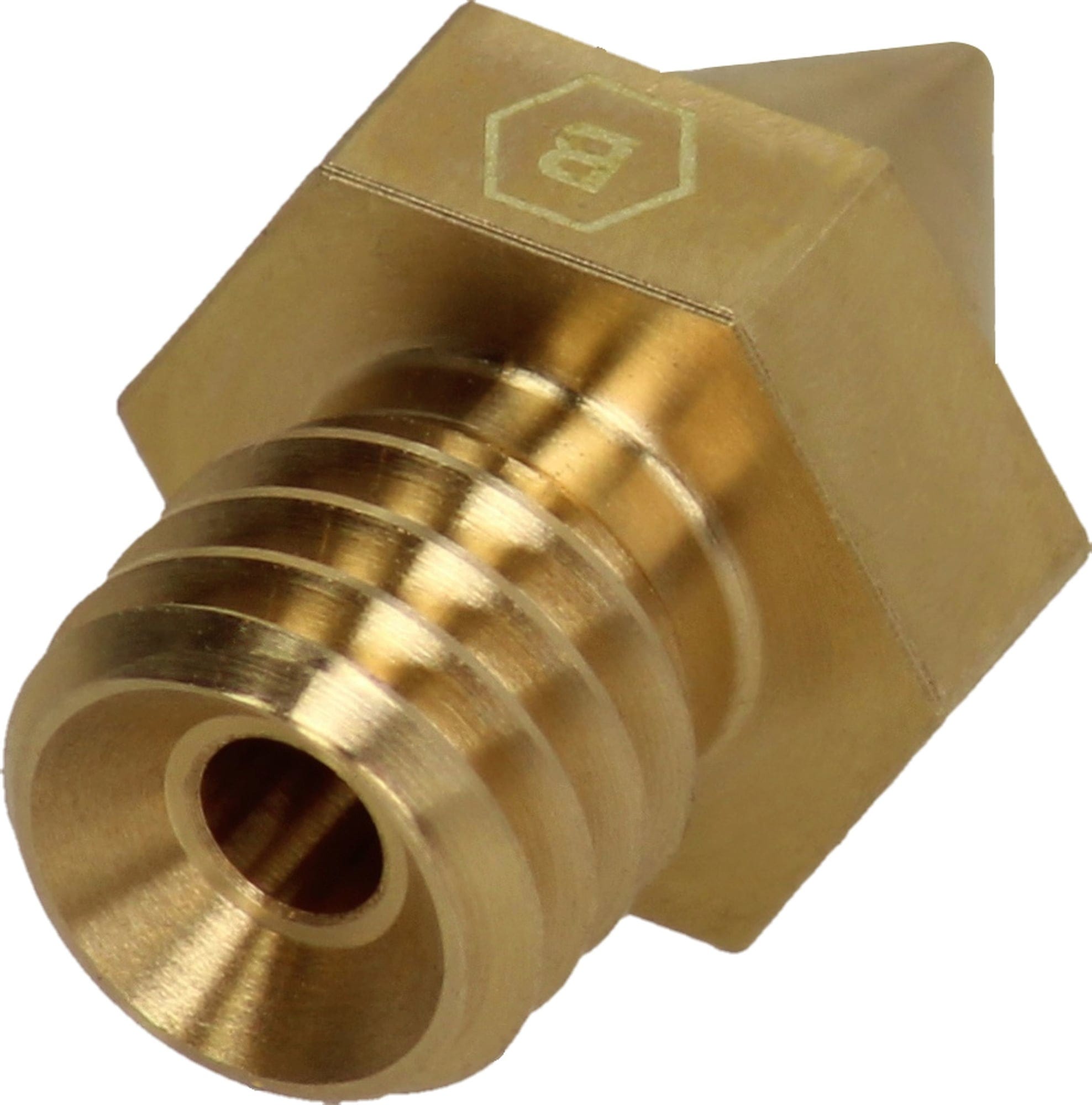 BROZZL  Düse Messing für Raise3D Pro2, 0,4 mm    Die Allround Düse für Raise3D Pro2 Geräte in verschiedenen Durchmessern aus Messing