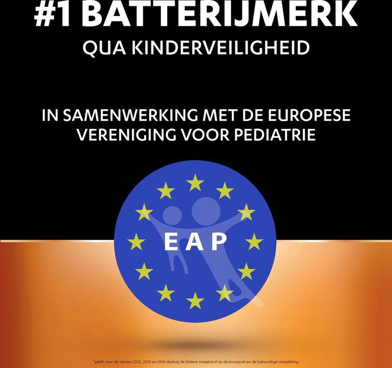 Duracell - Lithium Knoopcelbatterij - CR2016 - 4 Stuks