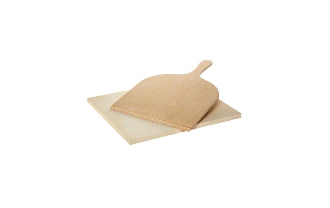 Pizzastein-Set E9OHPS1 EckigPizzastein für Backofen