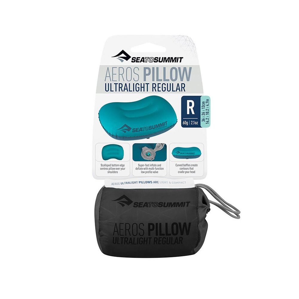 Sea To Summit AERO ULTRALIGHT REGULAR - Oreiller grey