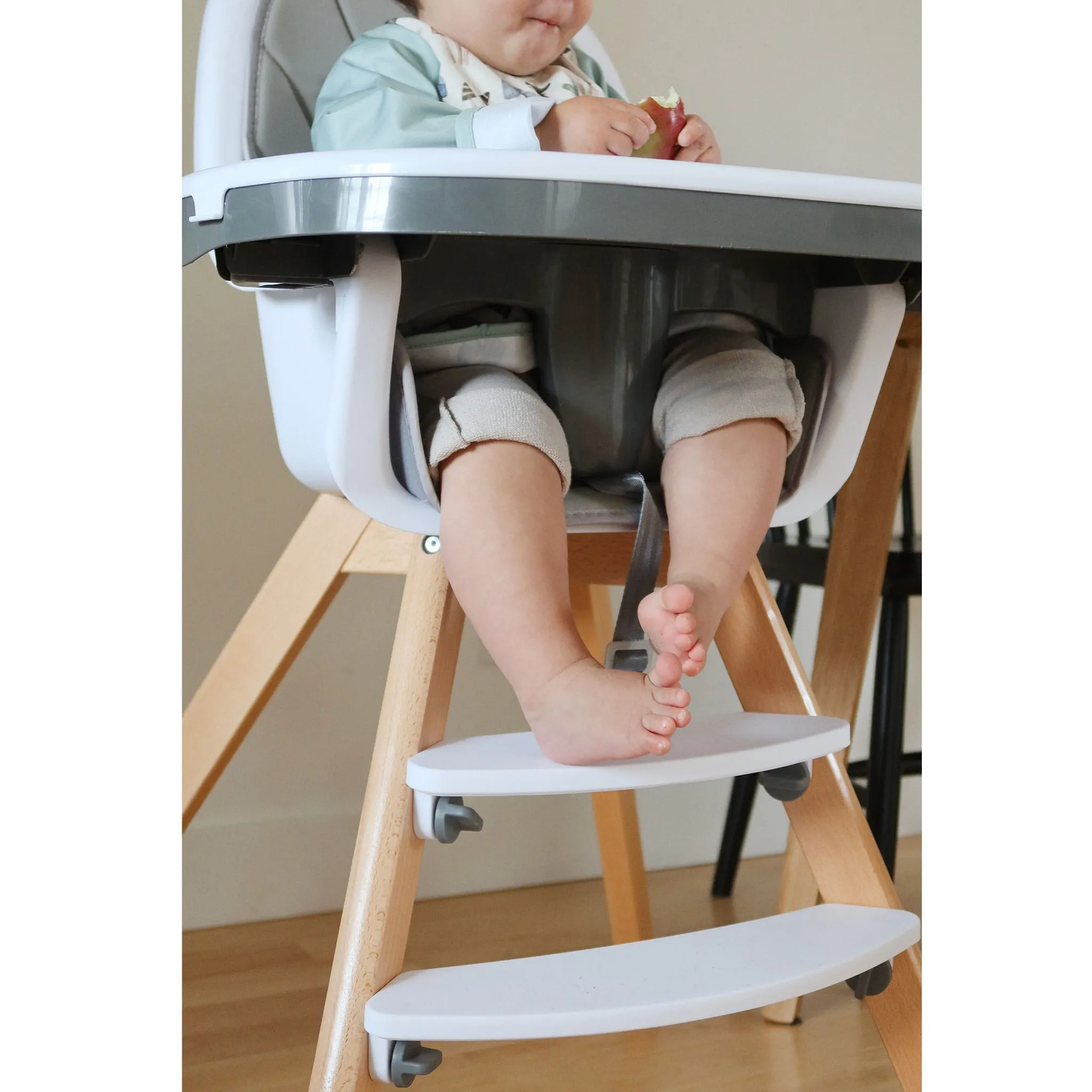 Bébé Confort Chaise Haute - Blanc  Naturel