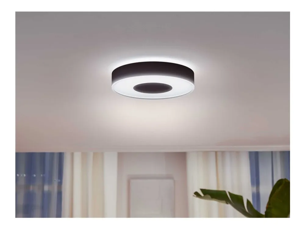 Philips Hue White and Color Ambiance Infuse M - Loftslampe - LED - 33.5 W - klasse G - 2000-6500 K - sort