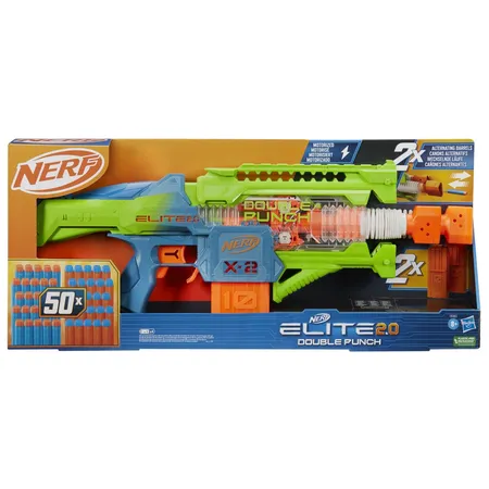 Nerf Elite 2.0 motorisierter Double Punch Dart-Blaster