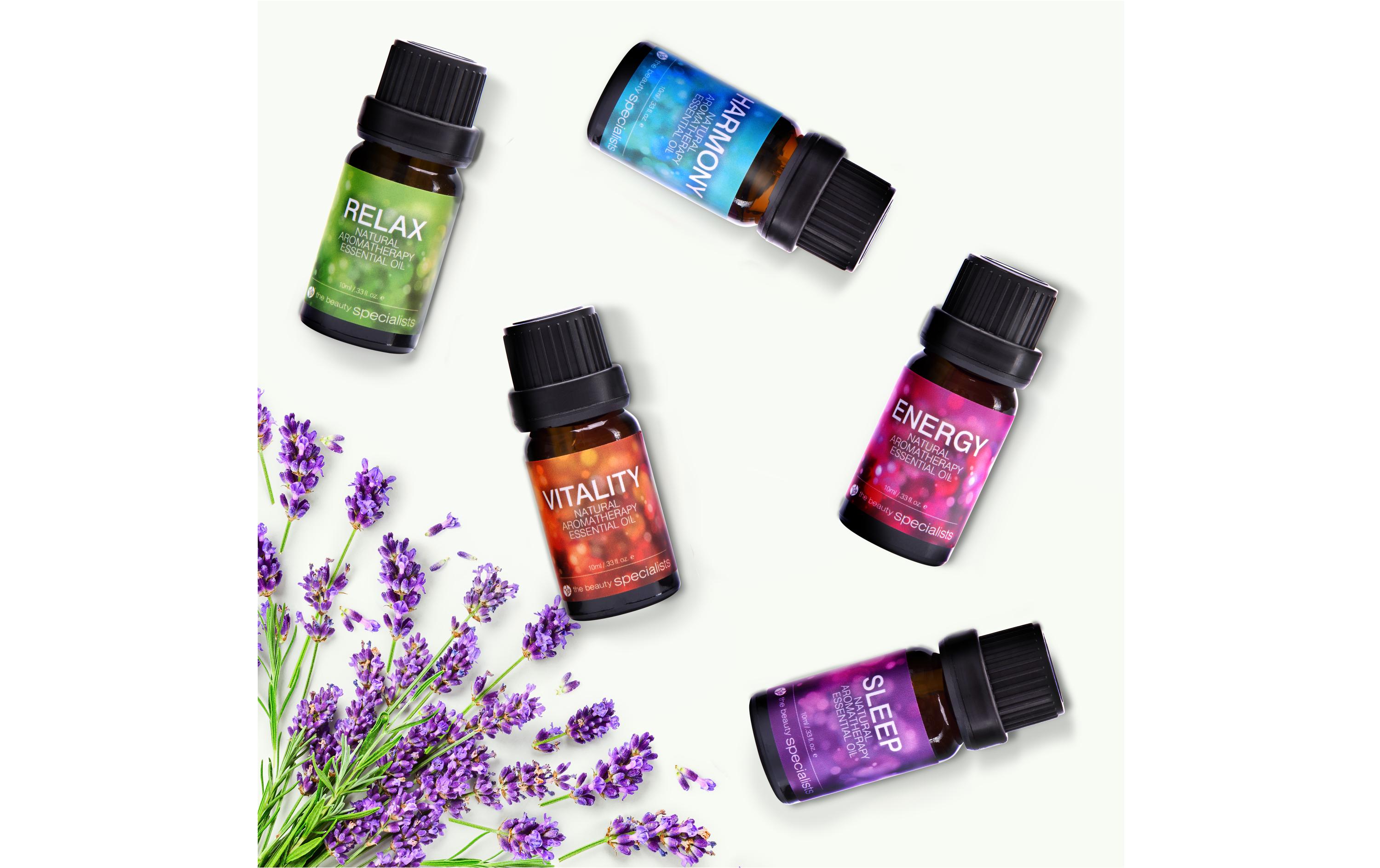 Duftöl-Set Wellbeing Essential Oil 5 x 10 mlAromaöl-Set