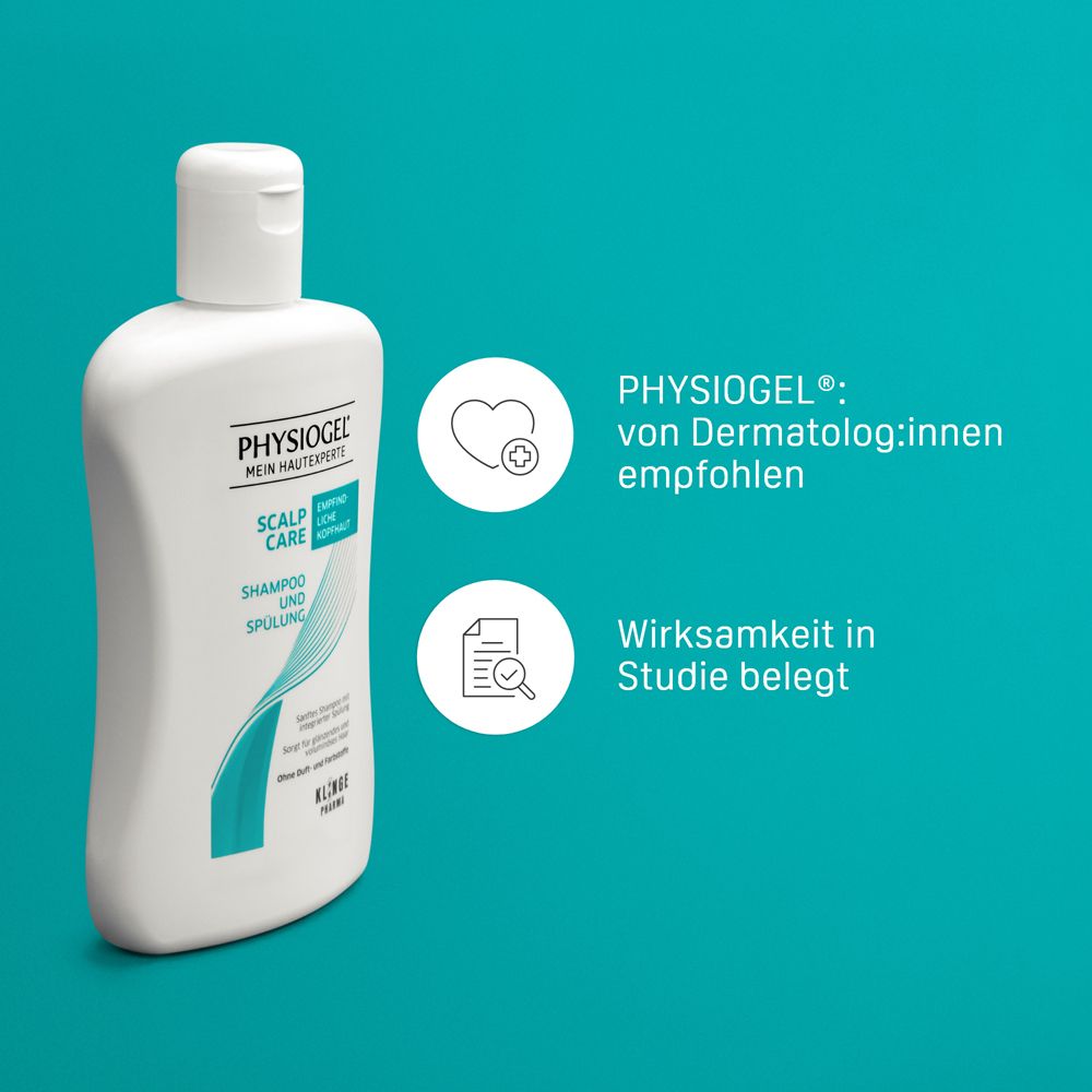 PHYSIOGEL® Scalp Care Shampoo und Spülung 250ml - empfindliche Kopfhaut