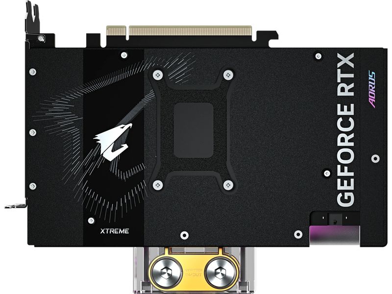 Gigabyte Grafikkarte RTX 5080 Xtreme Waterforce WB 16 GB Grafikkarte mit 16 GB GDDR7-Speicher und integrierter Wasserblock für Custom-Wasserkühlung