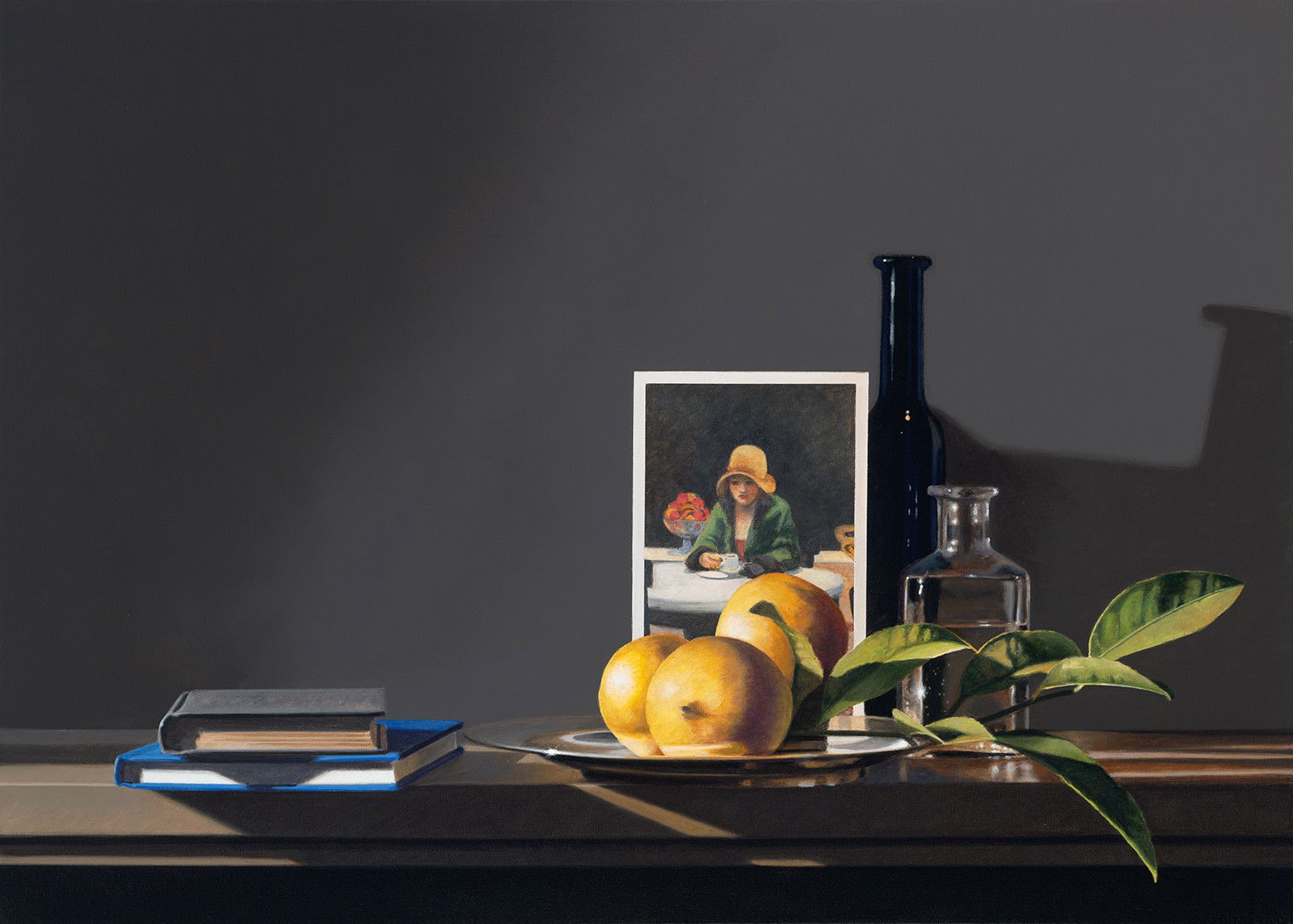 Still life with Edward Hopper by Guy Diehl - Limited Edition. Edition of: 200. Signed.