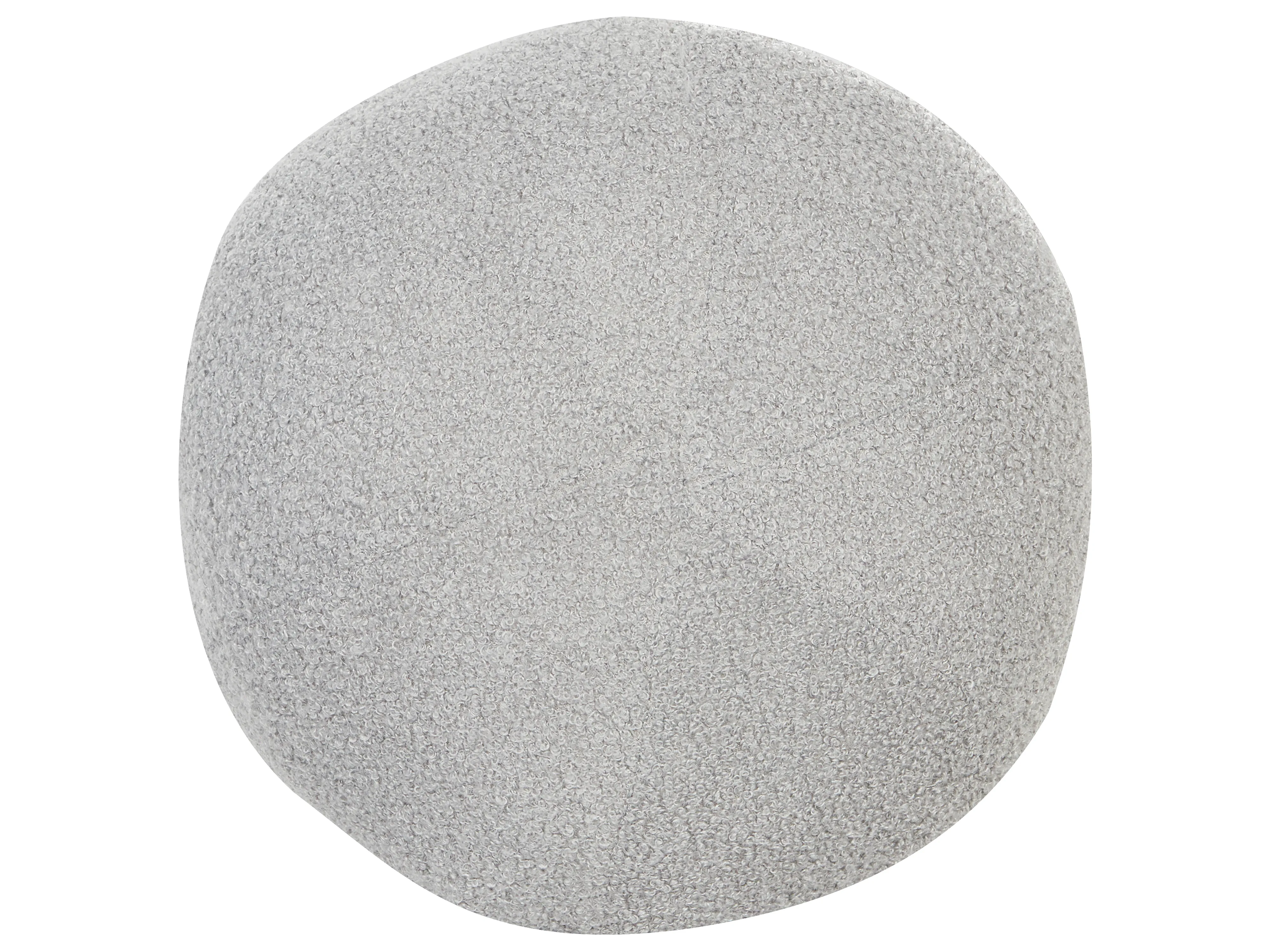 Sierkussen SALVIA Bouclé 30 x 30 cm Grijs effen