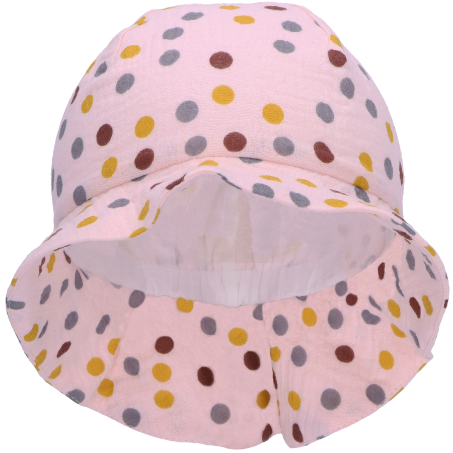 Sterntaler Sonnenhut Punkte rosa