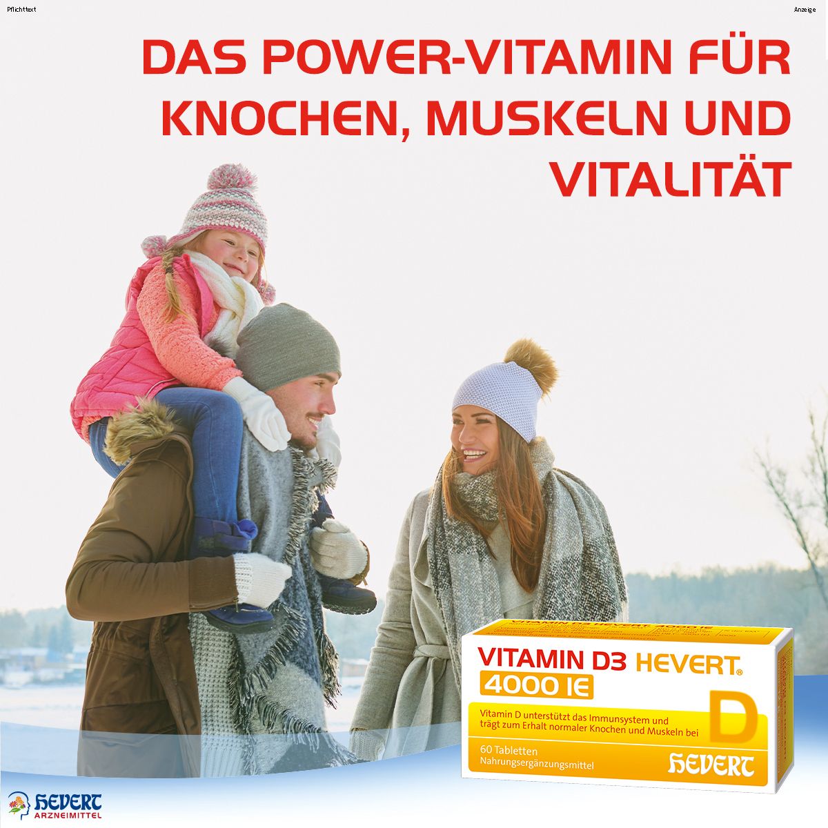 VITAMIN D3 HEVERT® 4000 IE*