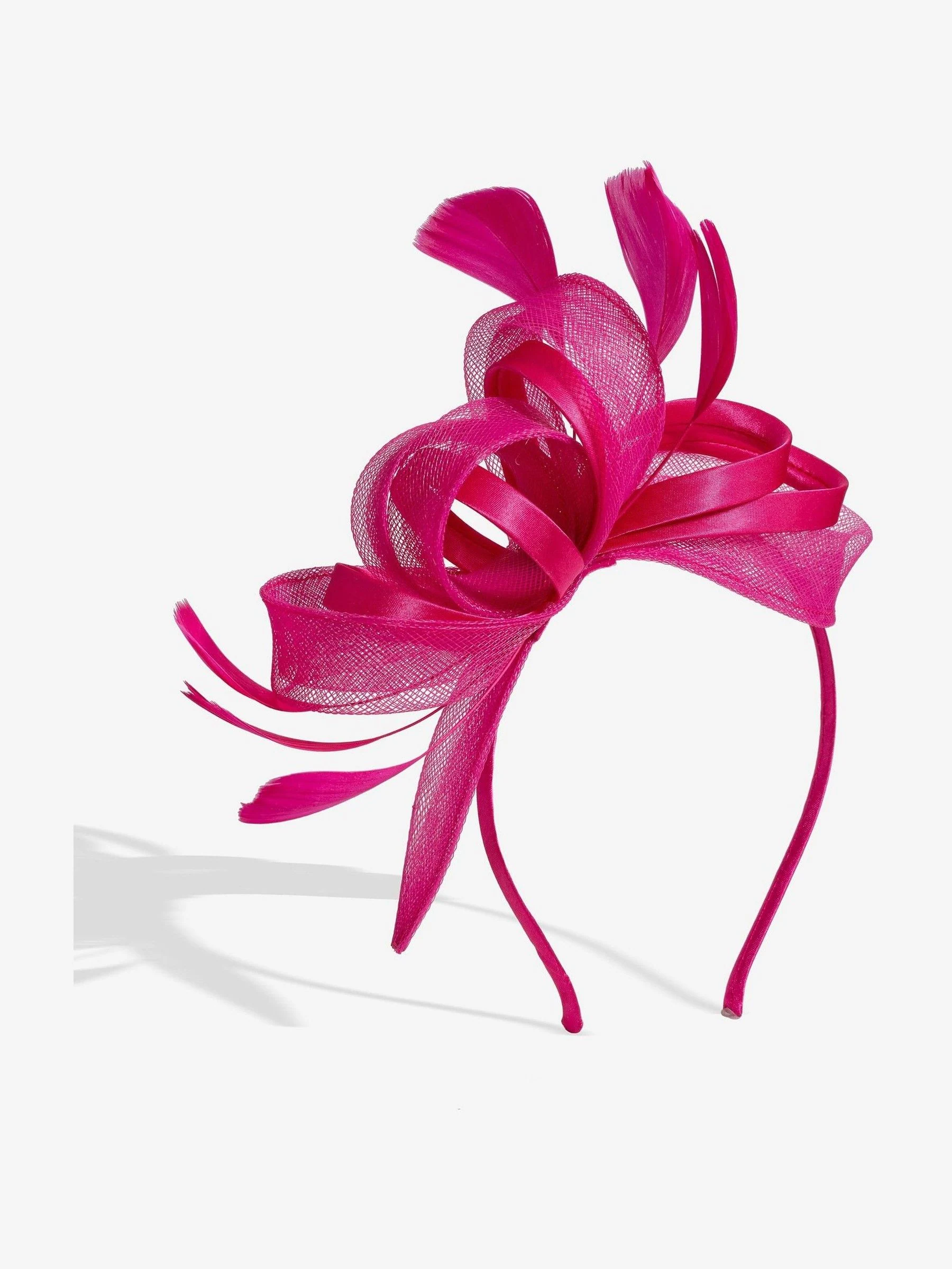 Jon Richard Fushia Medium Fascinator