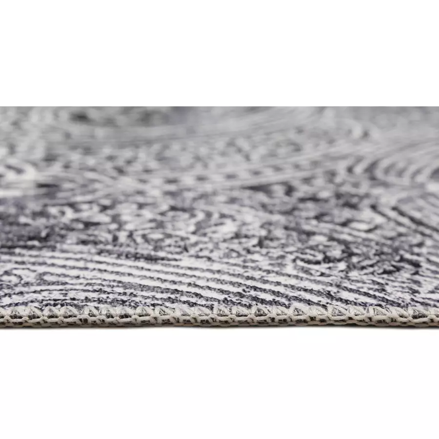 Wecon home Kurzflorteppich Grace grau