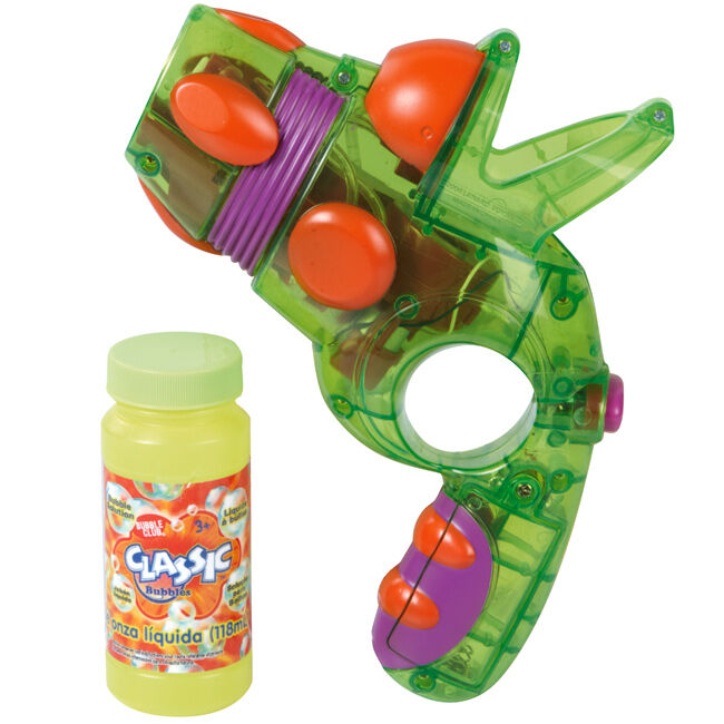 Pistolet à bulles de savon