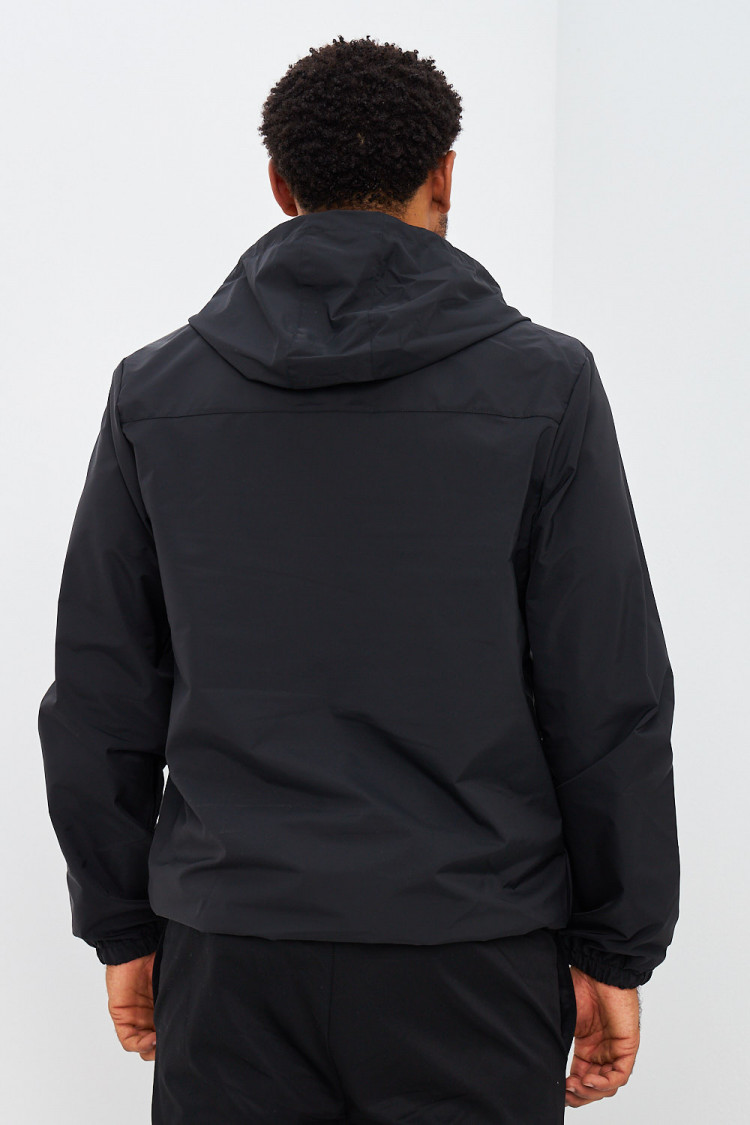 Veste demi-zip noire Brentiny Paris
