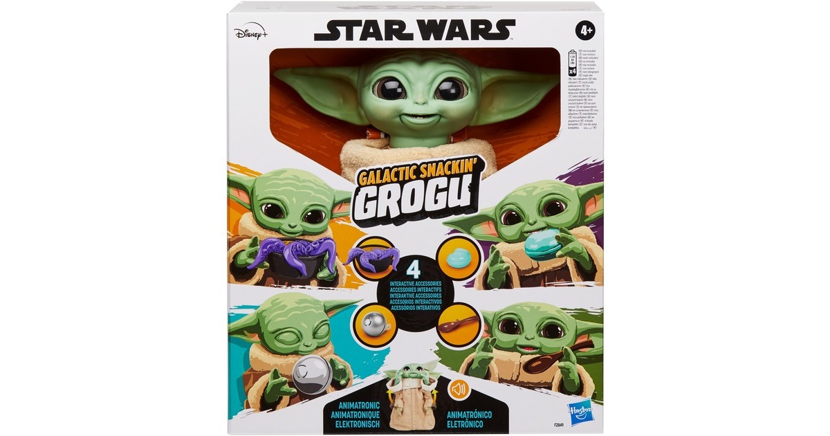 HasbroStar Wars - Galactic Snackin’ Grogu Speelfiguur