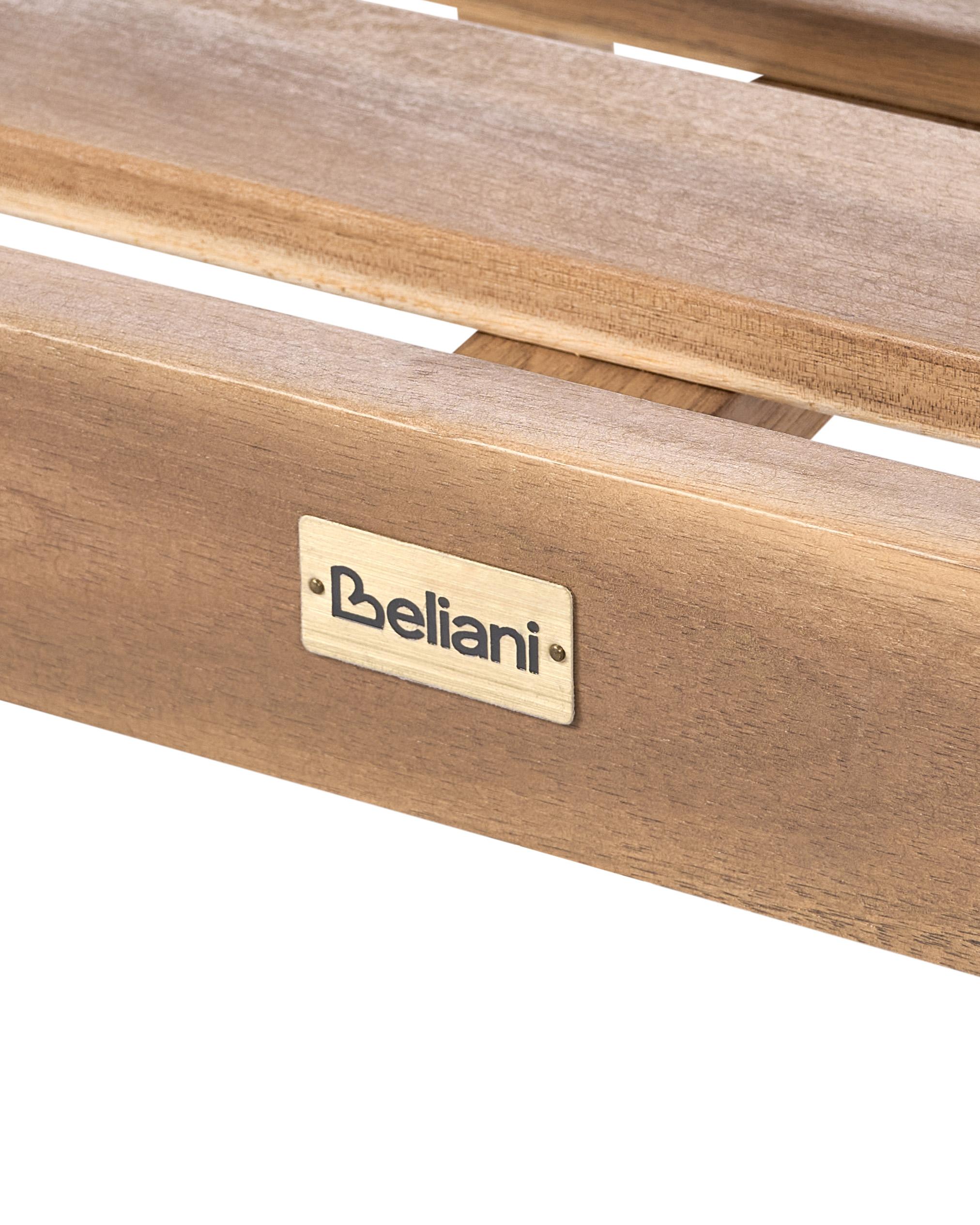Set van 2 tuinstoelen CHIOGGIA Gecertificeerd acaciahout Lichtbruin