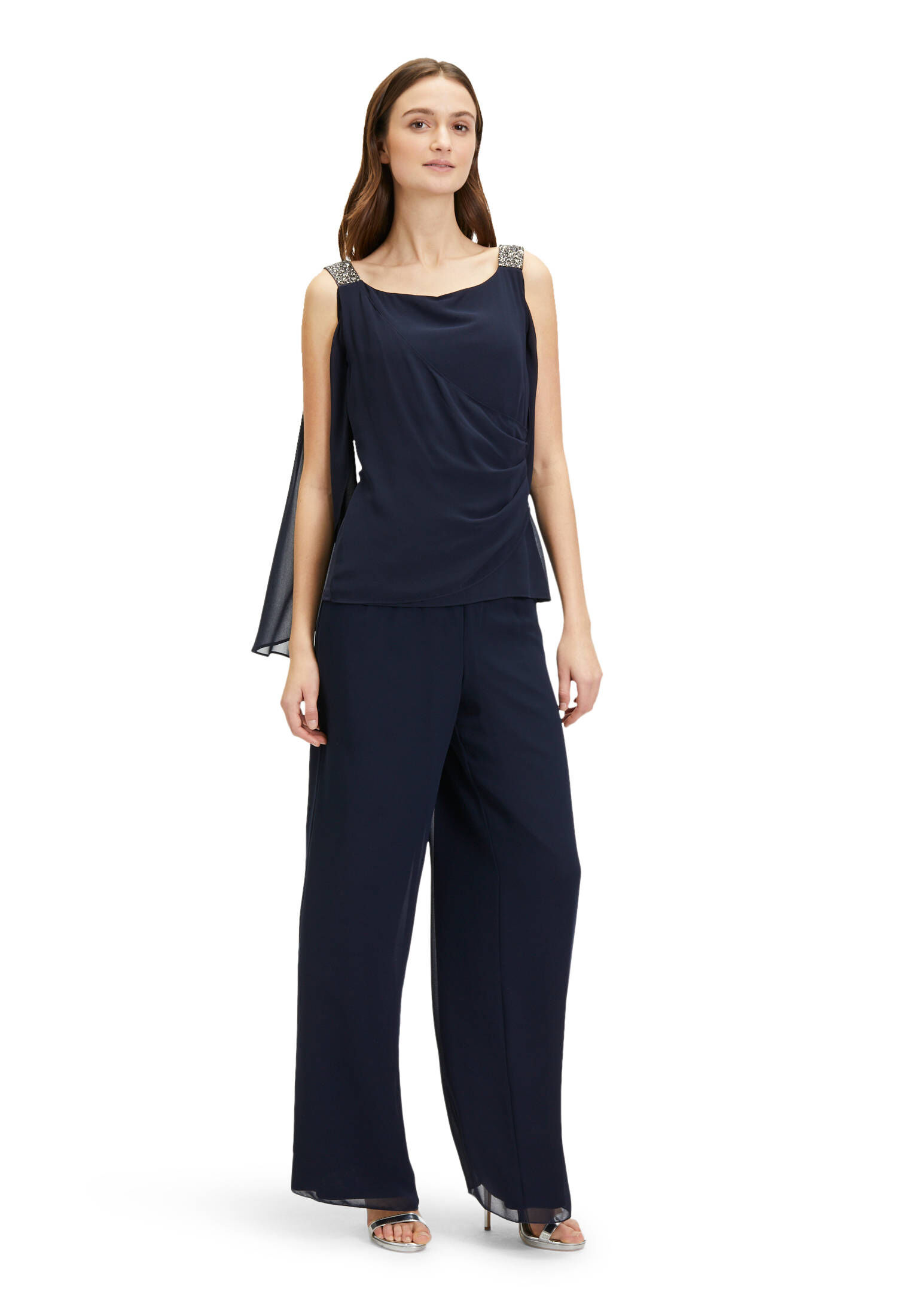 Vera Mont| Damen Chiffonbluse schulterfrei