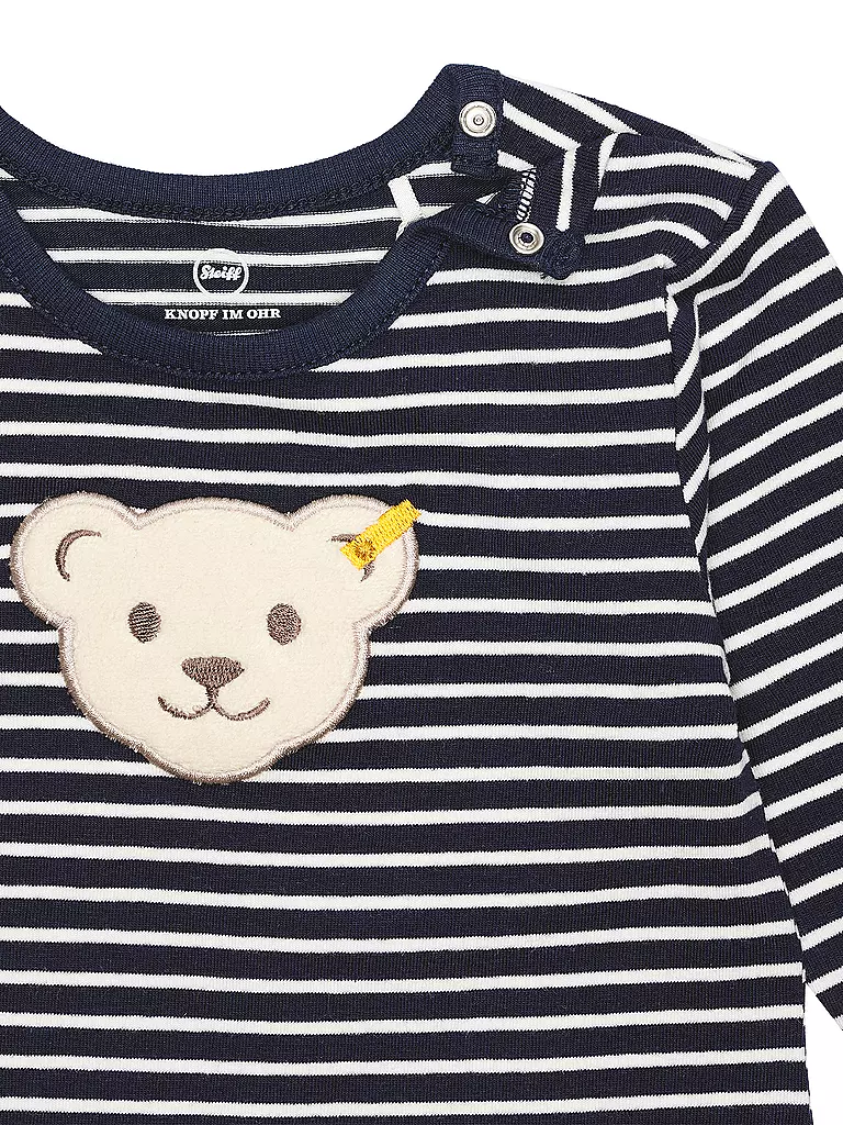 STEIFF Baby Strampler dunkelblau