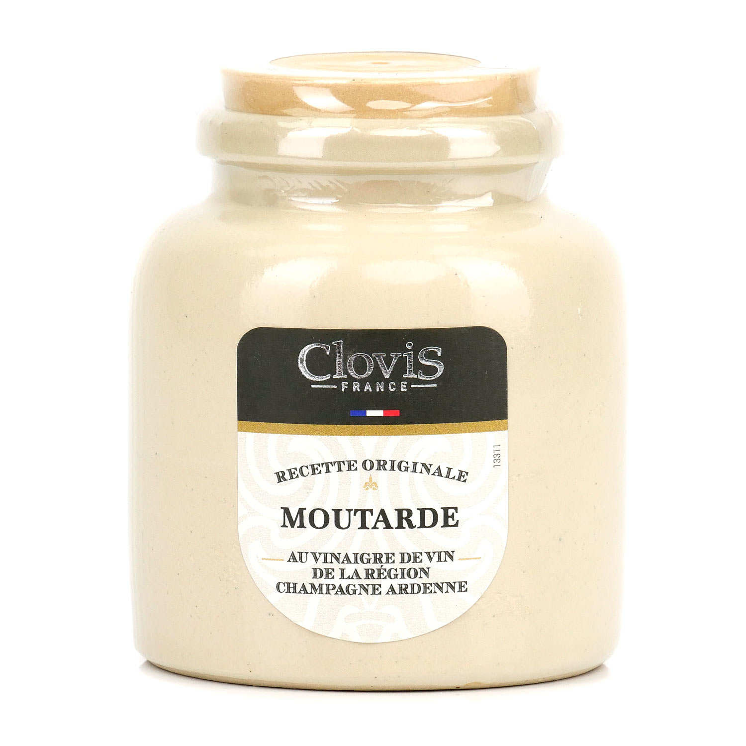 Moutarde au vinaigre de vin de la région Champagne Ardenne