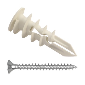 Toggler gipsplaatplug SP 9.5-15 mm met schroeven 6 stuks