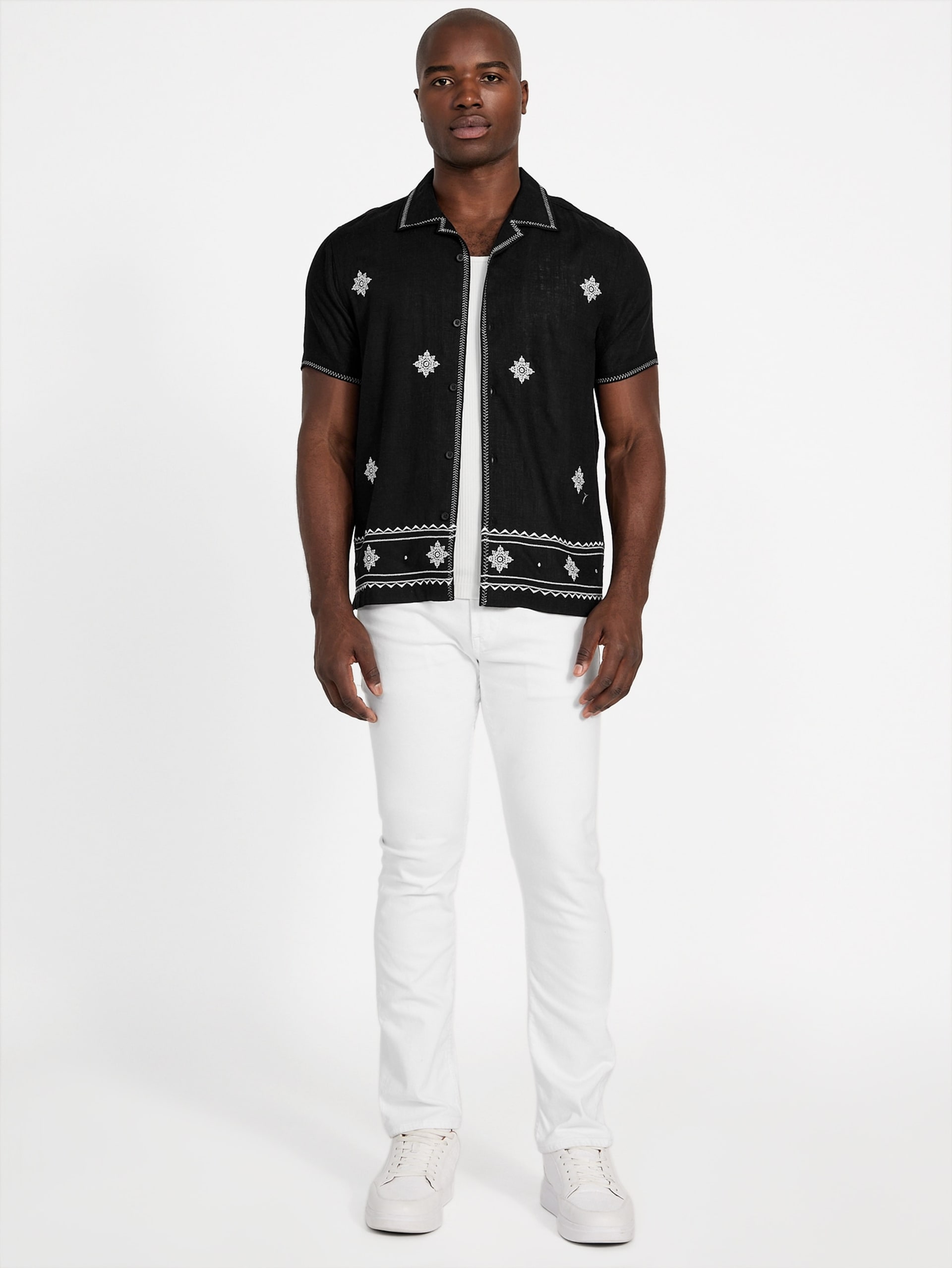 Camisa bordada Eco Mosley