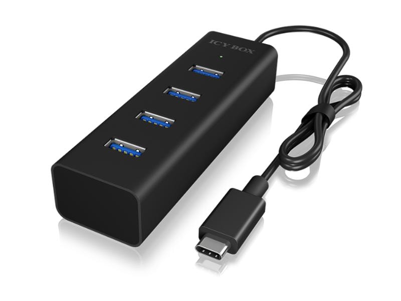 ICY BOX USB-Hub IB-HUB1409-C3 4-Port USB-Hub