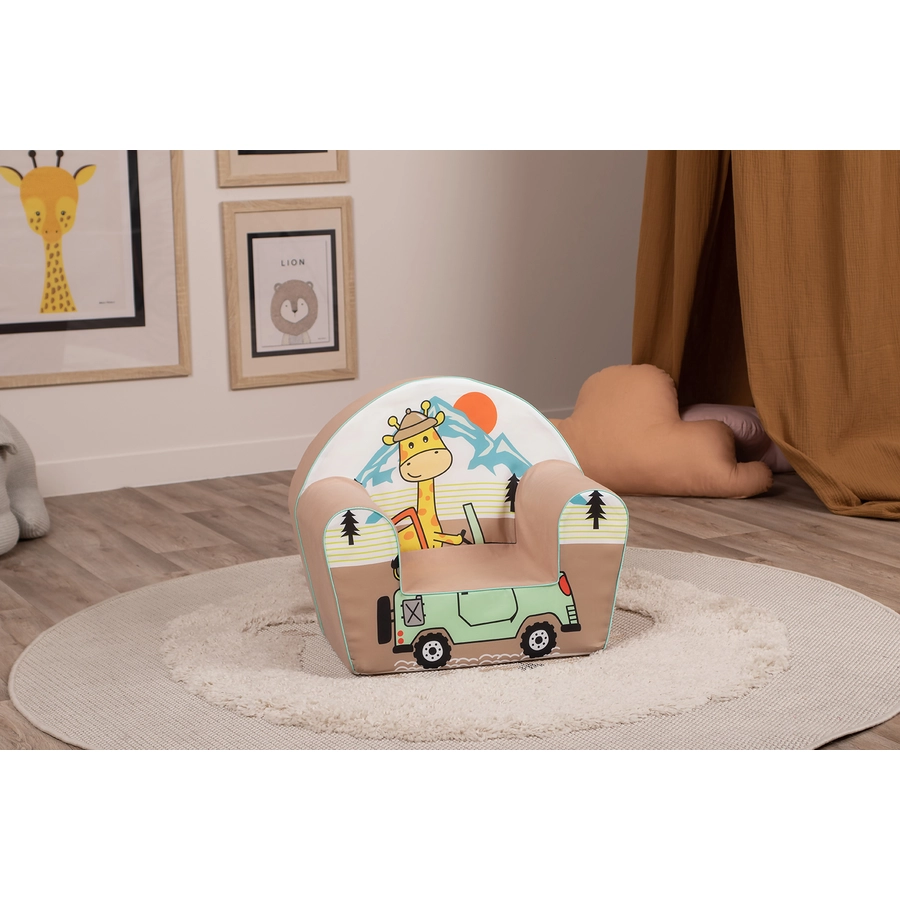 knorr toys® Kindersessel - Giraffe on tour“