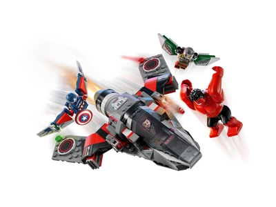 LEGO Captain America vs. Rode Hulk duel (76292)