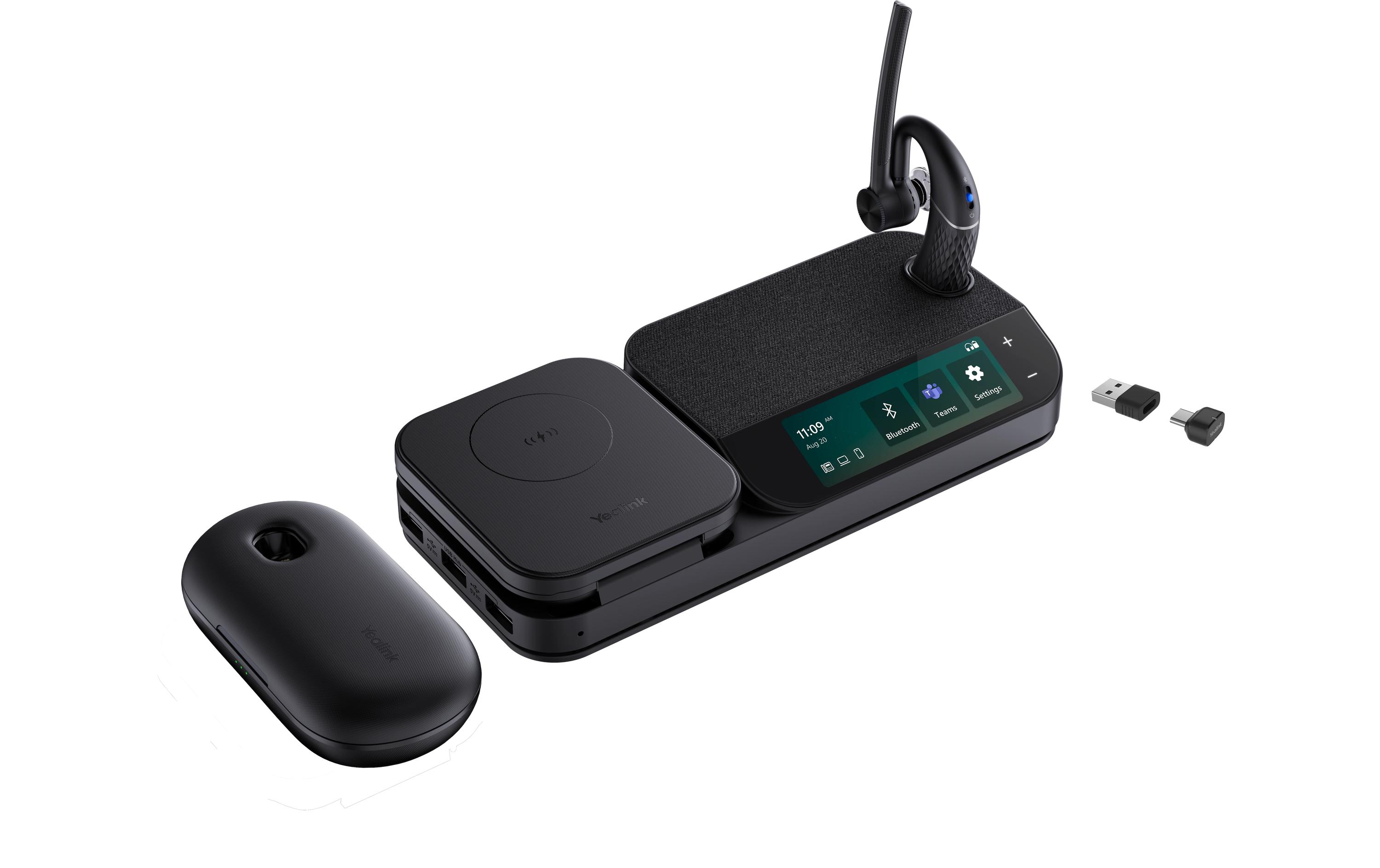 BH71 Workstation Pro USB-C/A<br>Yealink Mono Bluetooth Headset System für hybrides Arbeiten und Unterwegs