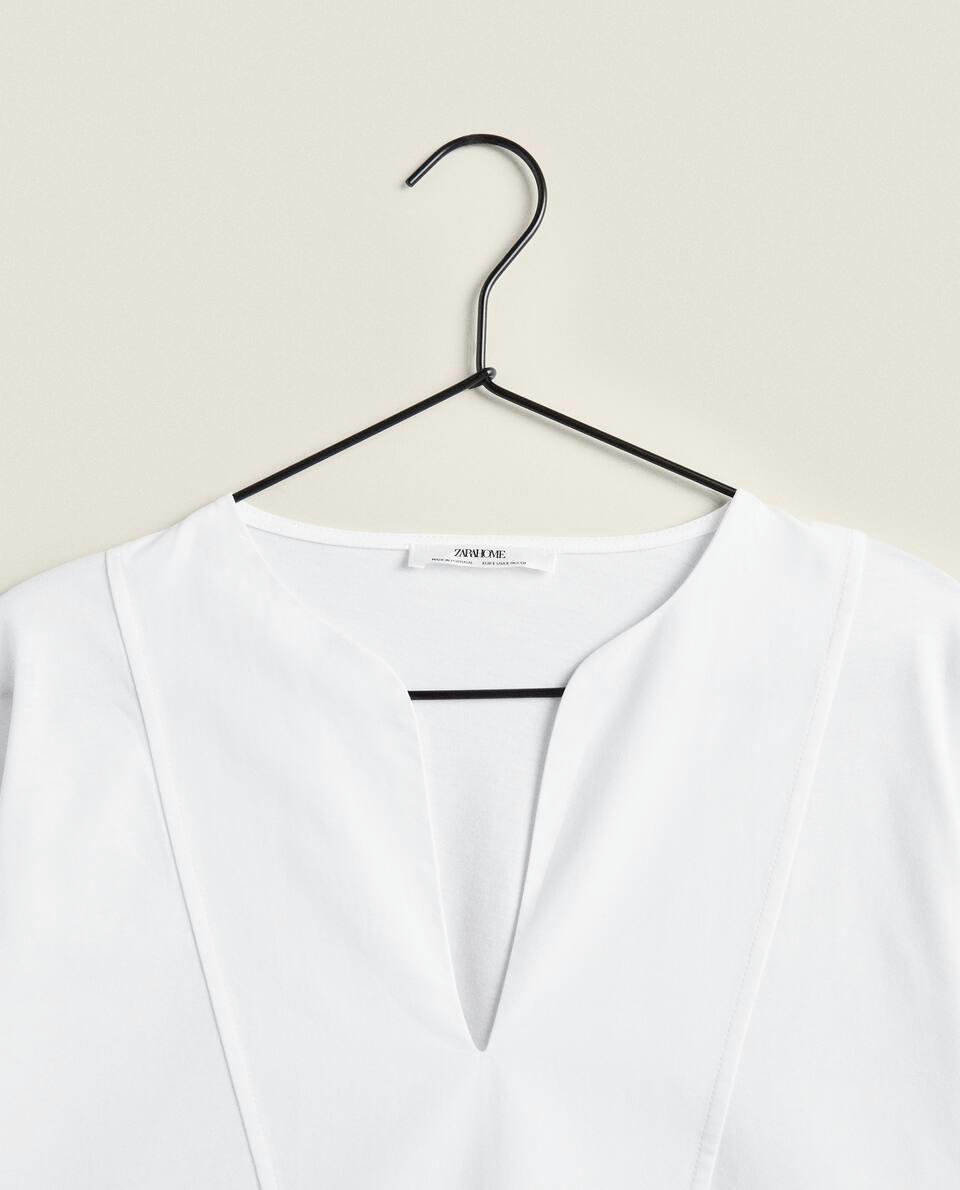 CAMISA DE ALGODÃO BRANCA