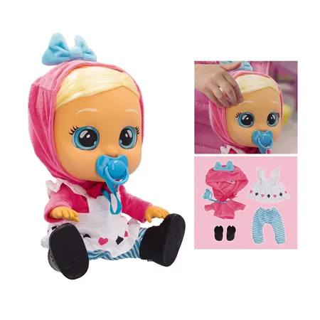 IMC Toys Cry Babies Puppe Dressy Alice Storyland,30cm