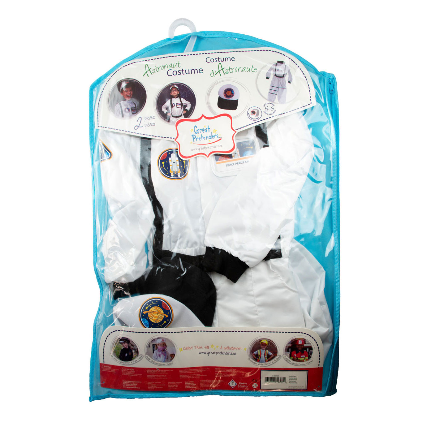 Verkleedset Astronaut, 5-6 jaar