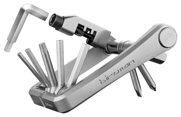 BIRZMAN Multi-outils M-Torque 10 fonctions 5Nm Argent
