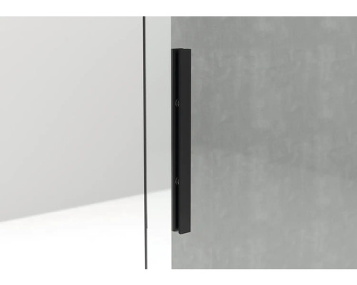Pertura Flat Handle Tona Zwart
