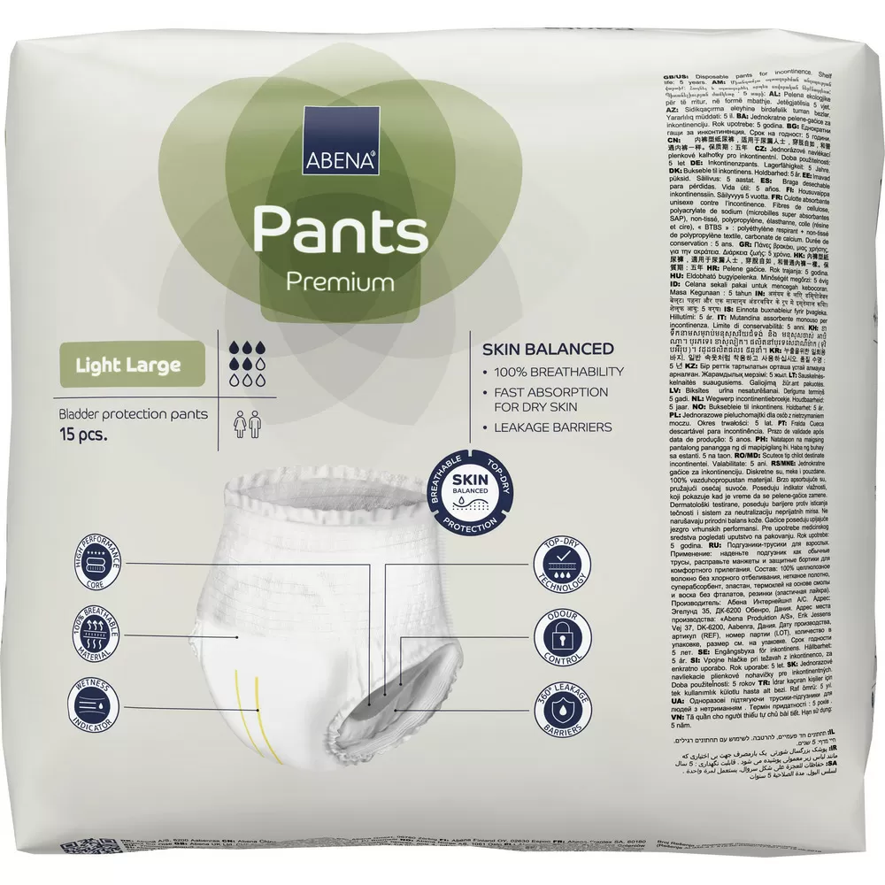 Abena Premium Pants Light L - 15 stk.