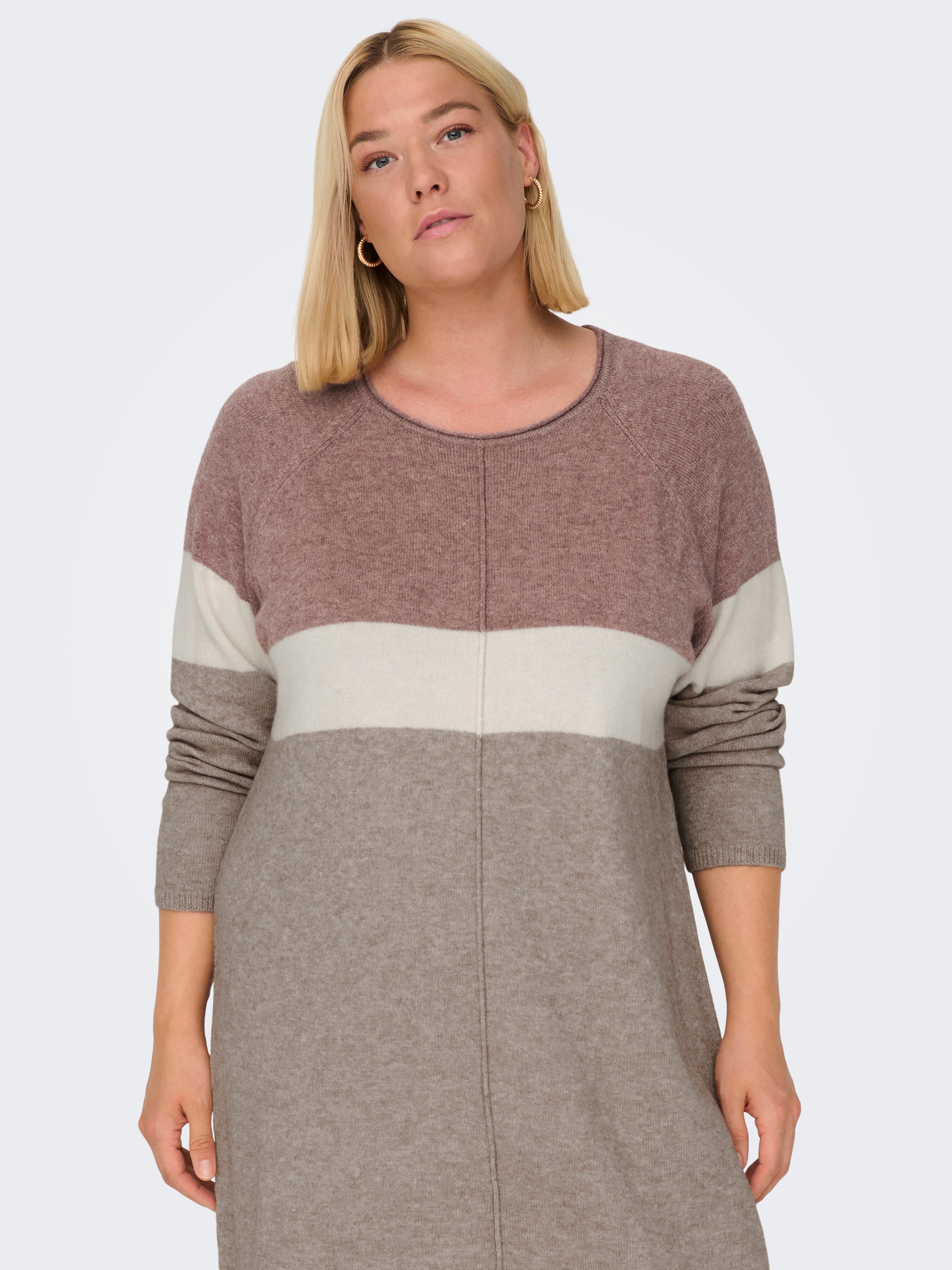 CARLAURA Kurzes Kleid Rose Brown