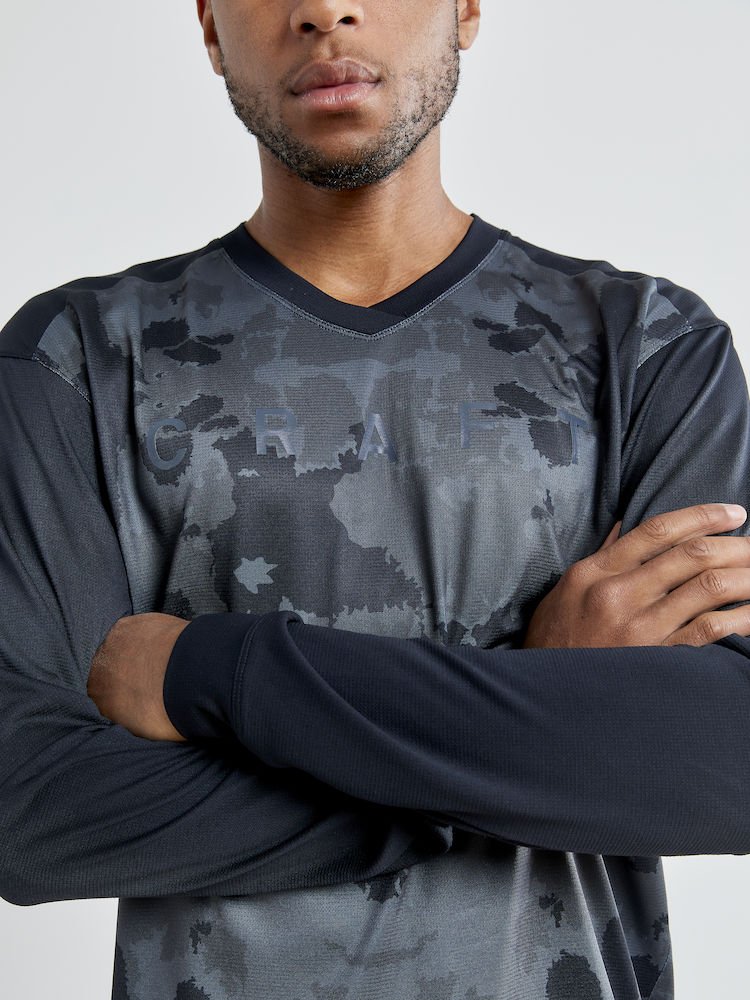 Craft Hale XT Jersey Langærmet Army Sort