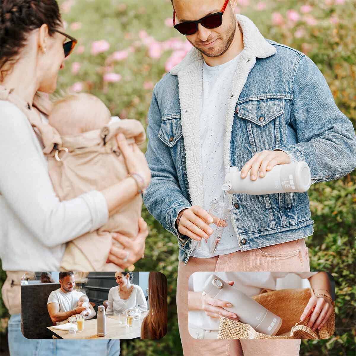 Babymoov Flaschenwärmer für unterwegs Moov & Feed